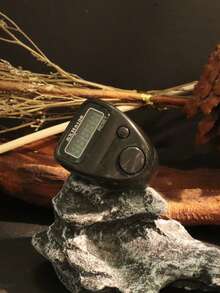 1pc/5pcs/10pcs Mini Cute Finger Ring Counter, Portable Hand Press Electronic Display Counter, Silent Manual Multi-Channel Counter, Durable - Multicolor - View 2