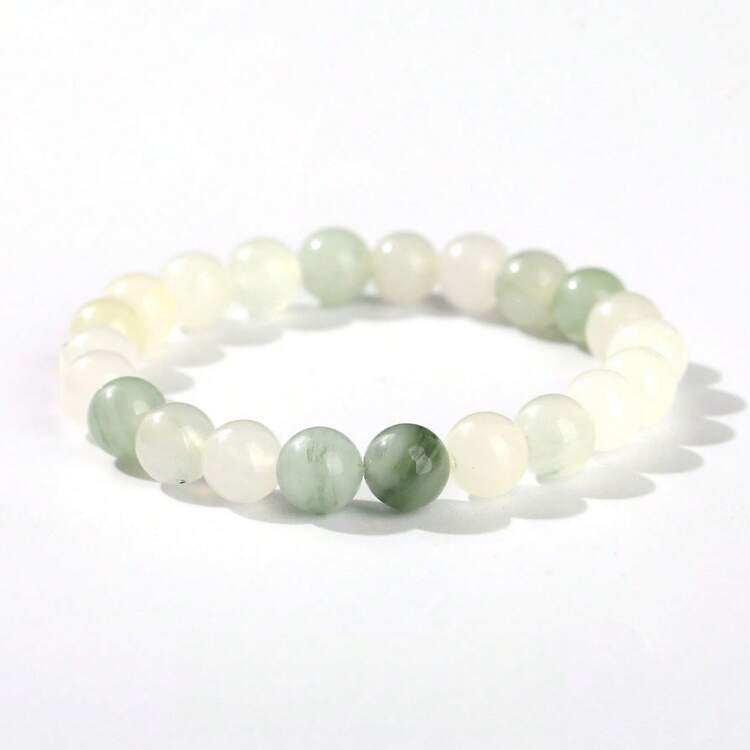 1 件 6/8/10 毫米天然石串珠手链，波西米亚风格虎眼石/紫水晶/玛瑙疗愈石手链，可分层佩戴的彩色手工女士珠宝 - 彩色 - 查看 105