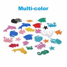 Foam Stickers, EVA Self Adhesive Glitters Foam Shape Sticker Craft Supplies For Scrapbook Card DIY Making Home Decor - Sea Animal Style 60Pcs - View 3