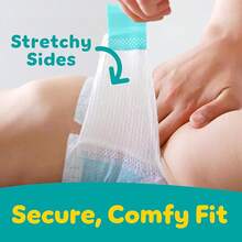 Pampers Baby Dry - Pañales Etapa 3, 32 Piezas.Para bebés de 7 a 13 Kg - Talla 1 (44 Unidad) - Ver 10