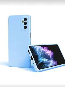 Velvety Silicone Cover Inside - 淺藍色 - 查看 3