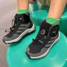 Adidas New Mid-Cut  Wear-Resistant Casual Shoes For Boys And Girls