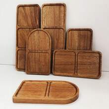 1个木质小吃盘,可作开胃菜托盘、多用途餐盘、奶酪板、木质托盘、熟食板、糖果盘、厚实圆形托盘,用于展示小吃、糖果、水果、奶酪等,是家居必备品,可重复使用,亦可作为圣诞家居装饰、厨房配件、婚礼用品、新年礼物、国庆礼物或圣诞礼物。 - 紫紅色 - 查看 9