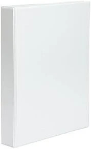 Pardo A4 Kangaroo Folder With 2 16mm Rings - Pouch On Spine And Cover - White - White - View 2