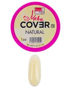 Polvo Acrilico Make Cover 1 onza Fantasy Nails para aplicación de uñas esculturales y acrílico uso profesional - Beis - Ver 5