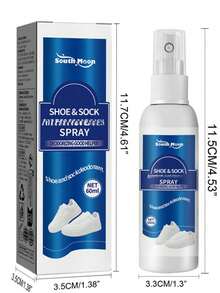 Shoe & Sock Deodorizing Spray - Quickly Removes Odors, Effectively Eliminates Shoe And Sock Odors, And Leaves A Fresh Scent. Easy To Use: After Washing And Drying Shoes And Socks, Spray 4-5 Times Evenly On The Inner Side, Then Let It Air Dry. Removes Unpleasant Odors. Shoe And Sock Cleaner, Sweat And Odor Eliminator, Fresh Shoe Cabinet Refresher. - Multicolor - View 7