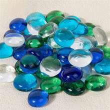 Mancala Board Game Set,Folding Wooden Board And MultiColored Glass Stones, Portable Travel Board Game Gemstone Chess,Wooden Puzzle Toy Ideal For Large Groups, Parties, Family Events