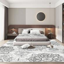 Pauwer Hallway Runner Rug Washable Rugs Runner Non Skid Carpet Runner Boho Farmhouse Vintage Throw Area Rugs Floor For Kitchen Laundry Room Entryway Bedroom Bathroom - 灰色 - 查看 9