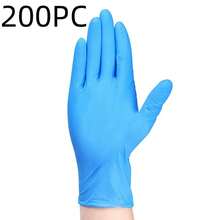 100 Pieces Of Multi-Functional Disposable Nitrile Gloves, Great Helpers For Cleaning And Cooking, Durable Design, Water And Oil Resistant, Suitable For Various Home Dining Scenarios. Home And Living New In