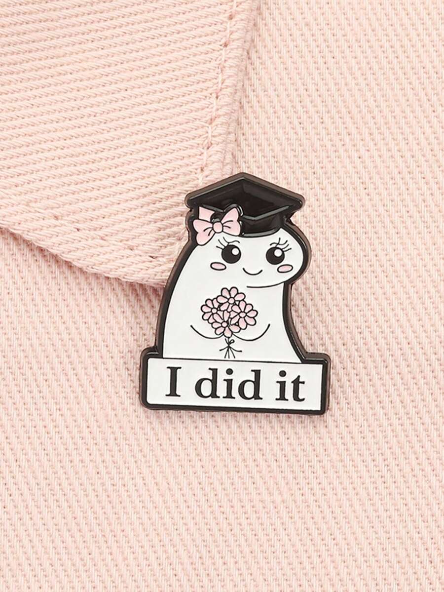 1PC Funny Spanish Figures Flork Enamel Pin I Did It Cartoon Cute Characters Brooch Lapel Backpack Badge Jewelry Gift For Friends