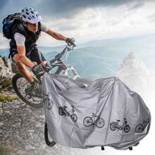 100 * 210cm Bicycle Rain Cover, - Grey - View 3