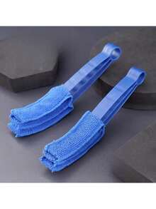 电风扇清洁工具，空调通风扇叶片除尘器，可拆卸可水洗，百叶窗除尘器 - 彩色 - 查看 4