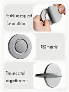 1 Stück magnetischer TV/Klimaanlagen Fernbedienungshalter, Wandhalterung mit Klebefläche, ohne Bohren erforderlich