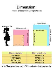 1 Stück Cartoon Dinosaurier Muster Baby Decke aus weichem Minky, Kleinkind Kinderbett Decke, bunter Dino Design Kinderzimmer Bettwäsche Decke mit gepunktetem Rücken, Kleinkind Kinderbett Decke