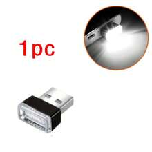 1 đèn LED mini cắm USB trang trí nội thất ô tô, đèn ngủ USB, đèn trang trí xe hơi, bộ đèn trang trí, đèn LED nội thất xe hơi, có các màu trắng, xanh dương, đỏ và hồng, món quà tuyệt vời nhất dành cho phụ nữ - hoàn hảo cho mẹ, bạn gái, bạn bè và đồng nghiệp, phù hợp cho nhiều dịp: sinh nhật, Giáng sinh, Ngày lễ tình nhân, Ngày của Mẹ, lễ tốt nghiệp, Lễ Tạ ơn, Halloween, v.v. Phù hợp với hầu hết các loại xe sedan/SUV và các loại xe khác. - Nhiều màu - Xem 14
