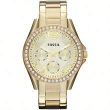 Fossil Ladies' Quartz Watch: Stainless Steel Case And Bracelet, Water-Resistant For Daily Use ES2811,ES3203