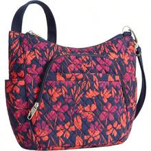 Antitheft Classic Crossbody Bucket Bag Painted Floral One Size Antitheft Classic Crossbody Bucket Bag