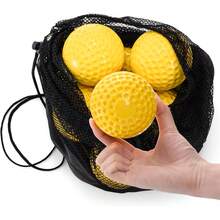 12 Paquetes de Pelotas de Béisbol Verdes con Hoyuelos, Pelotas de Béisbol de 9 Pulgadas para Máquina de Lanzamiento para Coordinación Ojo-Mano, Práctica de Golpeo y Campo - BLANCO - Ver 10