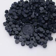 100pcs/Pack Metal Wax Seal Beads, Octagonal, For Envelope Seals, Wedding Invitations, Gift Packaging - Multicolor - View 36