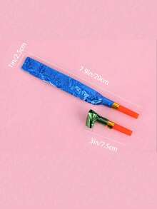 2/5/10/20pcs Random Color Party Mini Dragon Whistles, Creative Birthday Gift] - Multicolor - View 2