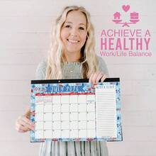 Large Desk Calendar 2026 - 2027 - Monthly Teacher Desk Calendars 2026 - 2027 Desktop Calendar 2026, 18 Month 2026 Desktop Calendars, Cute Doodle Classroom Decor Teacher Must Haves - Doodle Colorful 1 - 查看 6