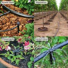 25 Pcs Drip Irrigation Emitters, Adjustable Flow 0 - 18 GPH Irrigation Drippers With , 360 Degree Flow Sprinkler, Micro Sprinkler Garden Patio Lawn Flower Bed - 25 + 360 Degree Flow - View 7