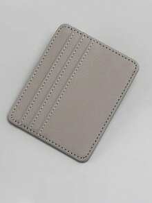 Ultra-Thin Minimalist Wallet, Front Pocket Wallet, RFID Blocking, Unisex Credit Card Holder, Large Capacity Card Slots, Small Card Slots, Multi-Card Slots Card Holder, Ladies Mini Leather PU Card Case, Card Wallet, Card Wallet, Large Capacity Card Slots, Small Card Wallet, Multi-Card Slots Card Wallet - Multicolor - View 7