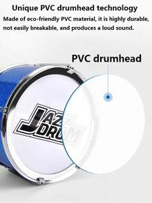 Realistic Jazz Drum Set Educational Toy, Suitable For Hobbyists And Holiday Activities