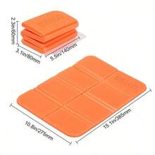1pc Foldable Foam Seat Cushion, Portable Waterproof Picnic Mat, Anti-Moisture Camping Pad, Multifunctional Outdoor Travel Camping Tool - Multicolor - View 3