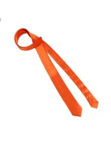 1 Pc Men Business Slim Tie British Classic Solid Color Tie Casual Wedding Accessories Formal Party Ties Fashion Daily Shirt Accessory Necktie For Men