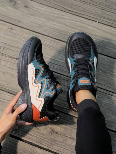 4E 宽版男士运动鞋，超宽鞋头和鞋底，轻便柔软的底部，适合大脚和高脚，适合旅行和跑步，最大尺码 46