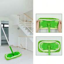 Swever Mop Flat Mop Cloth - Replacement Mop Pad, High Water Absorption, Washable, Durable, Easy To Clean, Household Necessities, Cleaning Supplies, Very Suitable For Home Hygiene Cleaning