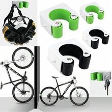 Mountain Bicycle Wall Mount Hook Road Bike Park Rack Buckle Stand Holder Clip - Black - View 1