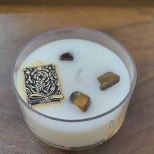 1pc Square Alloy Tarot Divination Aromatherapy Candle, Create An Atmosphere, Suitable For Home Decoration, Room Decoration, Destiny, Fortune Telling, Bedroom, Bathroom, Living Room, Give Friends Gifts - Multicolor - View 8