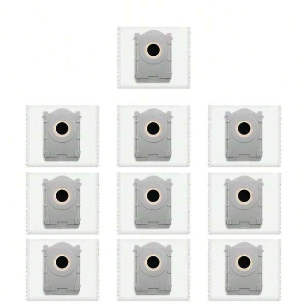 Bolsas para aspiradora para Ecovacs X8/X9 Pro Omni, T50/T50 Pro/T50 Max Pro Omni, T80 Omni, T30C Pro Omni, juego de accesorios de repuesto de bolsas antibacterianas para aspiradora