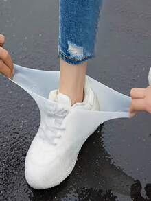 Copristivali in gomma, copriscarpe impermeabili in silicone, copriscarpe riutilizzabili e resistenti all'acqua per giorni di pioggia, per scuola, ufficio, casa, viaggi. Copristivali in silicone impermeabili per l'esterno, accessori per scarpe da passeggio, copriscarpe riutilizzabili per scuola, ufficio, casa, viaggi, forniture per il ritorno a scuola, rinfrescanti estivi, spiaggia, viaggi