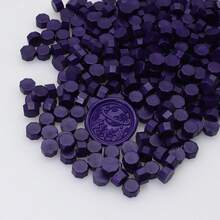 100pcs/Pack Metal Wax Seal Beads, Octagonal, For Envelope Seals, Wedding Invitations, Gift Packaging - Multicolor - View 32