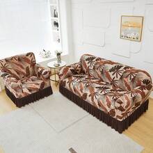 Sofa Slipcovers - Marrón-hojas - View 10