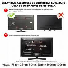 Soporte Tv Base Para Pantalla 14 A 27 Pulgadas Hasta 10kg Negro - Negro - Ver 2