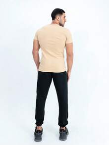 Men T-Shirts - Beige - View 7