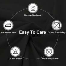 1件装户外家具罩，防水花园桌罩，重型圆形露台桌罩，适用于户外椅套装，多尺寸防风雨防尘防紫外线防雪罩，圣诞节和花园装饰 - 彩色 - 查看 8