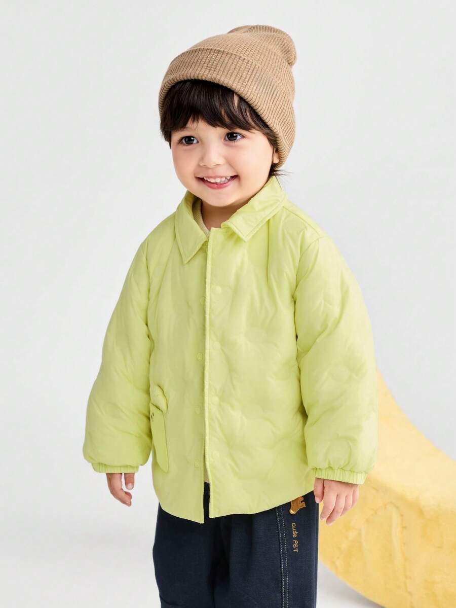 Balabala Young Boys Shirt Style Down Jacket Winter 2025 Warm