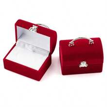 SMI Fine 1 Piece Small Jewelry Box Velvet Wedding Ring Box Necklace Display Box Cute Bear Gift Box Container Case For Jewelry Packaging - Starfish - View 7