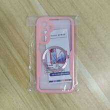 Hadaasi 1个粉色磁吸手机壳，内置屏幕保护膜，[兼容无线充电] 360°全方位防震保护壳，[亲肤材质 & 防刮设计] 兼容 17 Pro/17 Pro Max/Air/17 和 Galaxy S26 Ultra/S26 Plus/S26/S25 Ultra，国际版，非国内版 - 粉色 - 查看 47