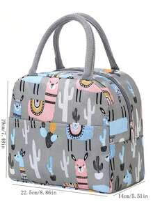 Sac à déjeuner portable, sac isotherme étanche, boîte à lunch Bento, sac d'isolation pour le dîner. Sac à lunch épais mignon pour étudiants, imprimé léopard rose, petit motif floral, pour la rentrée scolaire, sac pour le déjeuner au travail, sac isotherme pour femmes, accessoires de pique-nique, accessoires scolaires