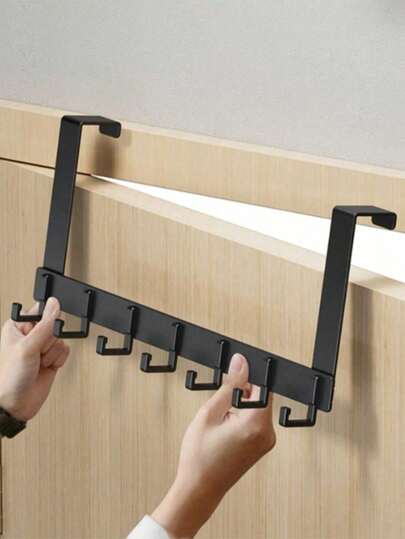 Türmantel-Haken, Kleiderhaken mit 7 Haken für Mäntel, Handtücher, für Tür, Küche, Bad, Organizer, ästhetische Raumdekoration, Heimdekoration, Küchenausstattung, Badezimmerdekoration, Schlafzimmerdekoration