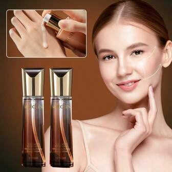 MERCILEN 115ml+5ml胶原蛋白海藻抗皱紧致精华水+螺旋藻滋养精华液保湿紧致抗衰老棕色