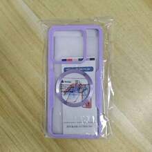 Hadaasi 1个紫色磁吸保护壳，内置屏幕保护膜，[兼容无线充电] 360°全方位防震手机壳 [亲肤材质，防滑设计] 防刮手机壳，兼容 17 Pro/17 Pro Max/Apple Air/17和Galaxy S25 Ultra - 紫色 - 查看 63