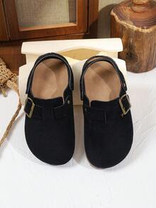 女童/儿童时尚平底包头鞋，四季皆宜