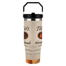 30oz Stainless Steel Insulated Tumbler With Leak-Proof Lid & Portable Handle - Tito's Handmade Vodka Label Design,Long-Lasting Hot/Cold Insulation,Perfect For Car,Office,Travel And Birthday Gifts, Travel Drinkware,Horse Drink Water Bottles - Nhiều màu - Xem 10